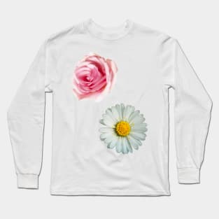 Rose & daisy Long Sleeve T-Shirt